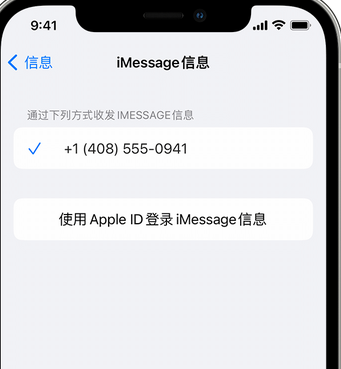 峨山apple维修iPhone上无法正常发送iMessage信息