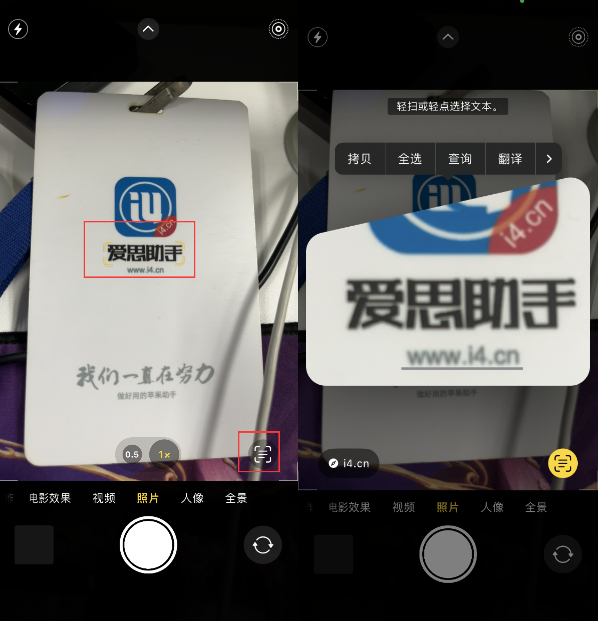 峨山苹果手机维修分享升级iOS 16后如何通过相机翻译文本 