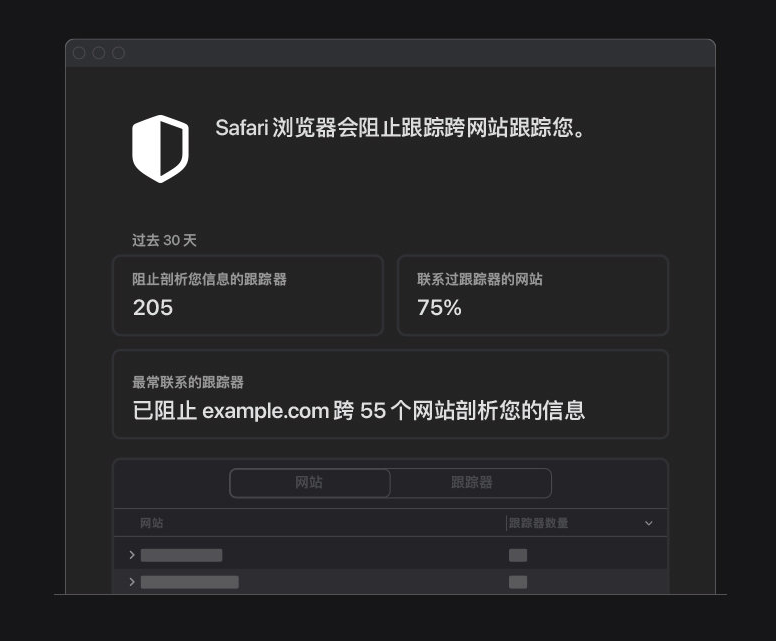 峨山苹果手机维修分享如何在 Safari 浏览器中查看和打开隐私报告 