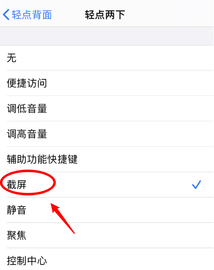 峨山苹果手机维修分享iPhone12如何启用双击截屏 